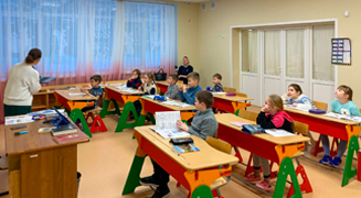 28 января 2024 года, в день памяти святых преподобных Павла Фивейского и Иоанна Кущника, состоялись занятия в воскресной школе