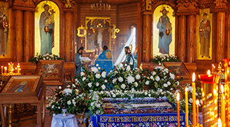 Молебен перед началом учебного года