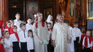 ПАСХАЛЬНЫЕ ПОЗДРАВЛЕНИЯ ОТ ВОСКРЕСНОЙ ШКОЛЫ И СОЛИСТОВ ХОРА ПЯТНИЦКОГО